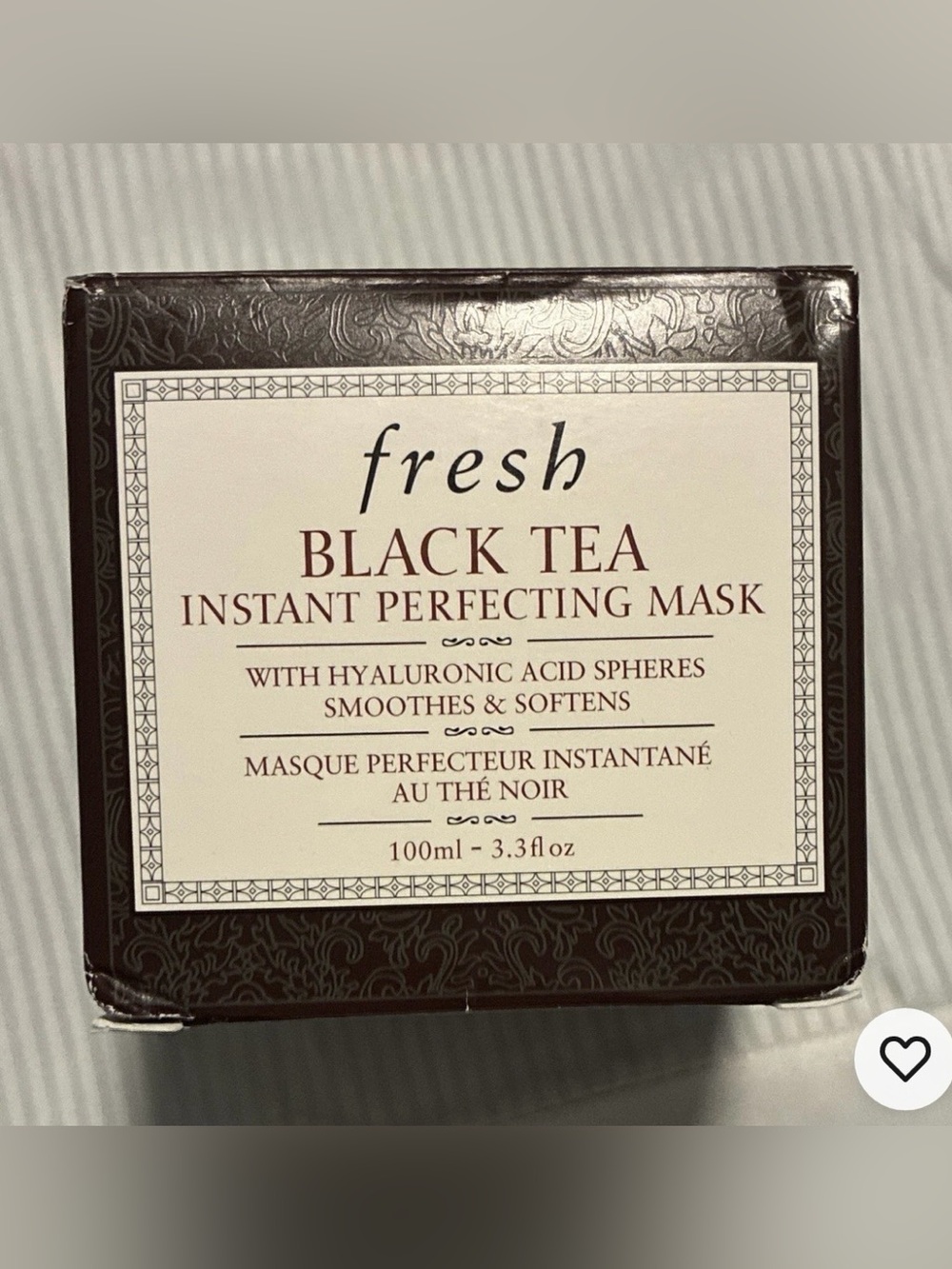 fresh Black Tea Instant Perfecting Mask new
